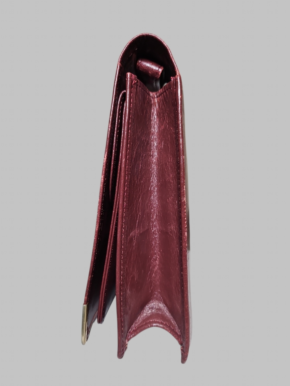 Cartier Must Line Bordeaux Leather Clutch Bag - Picture 4 of 16